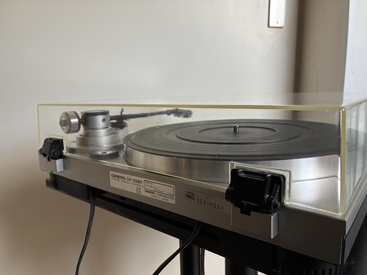 Een perfecte Onkyo CP-128 R.