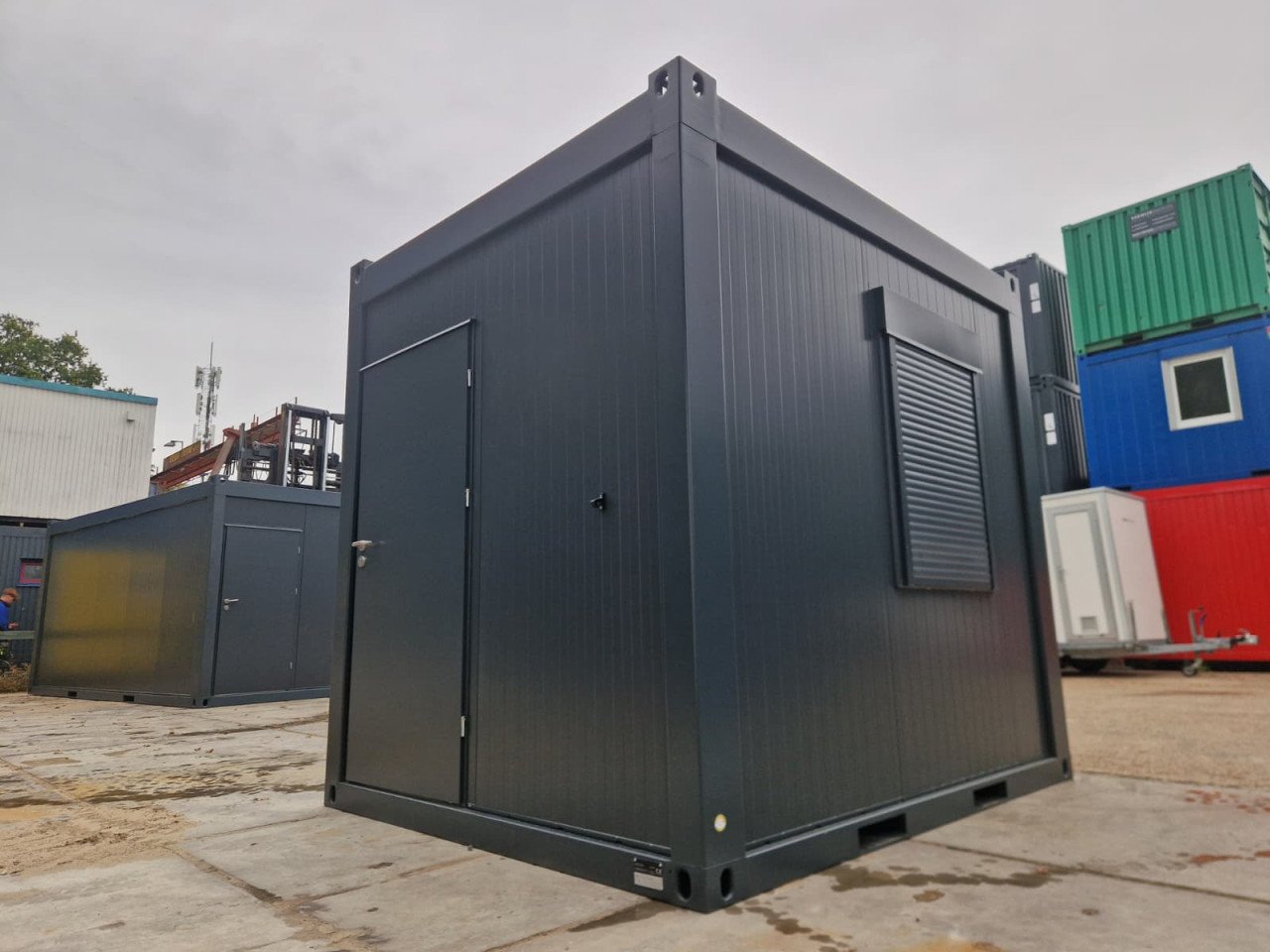 10ft kantoorunit / woonunit / schaftkeet / bouwkeet nieuw!