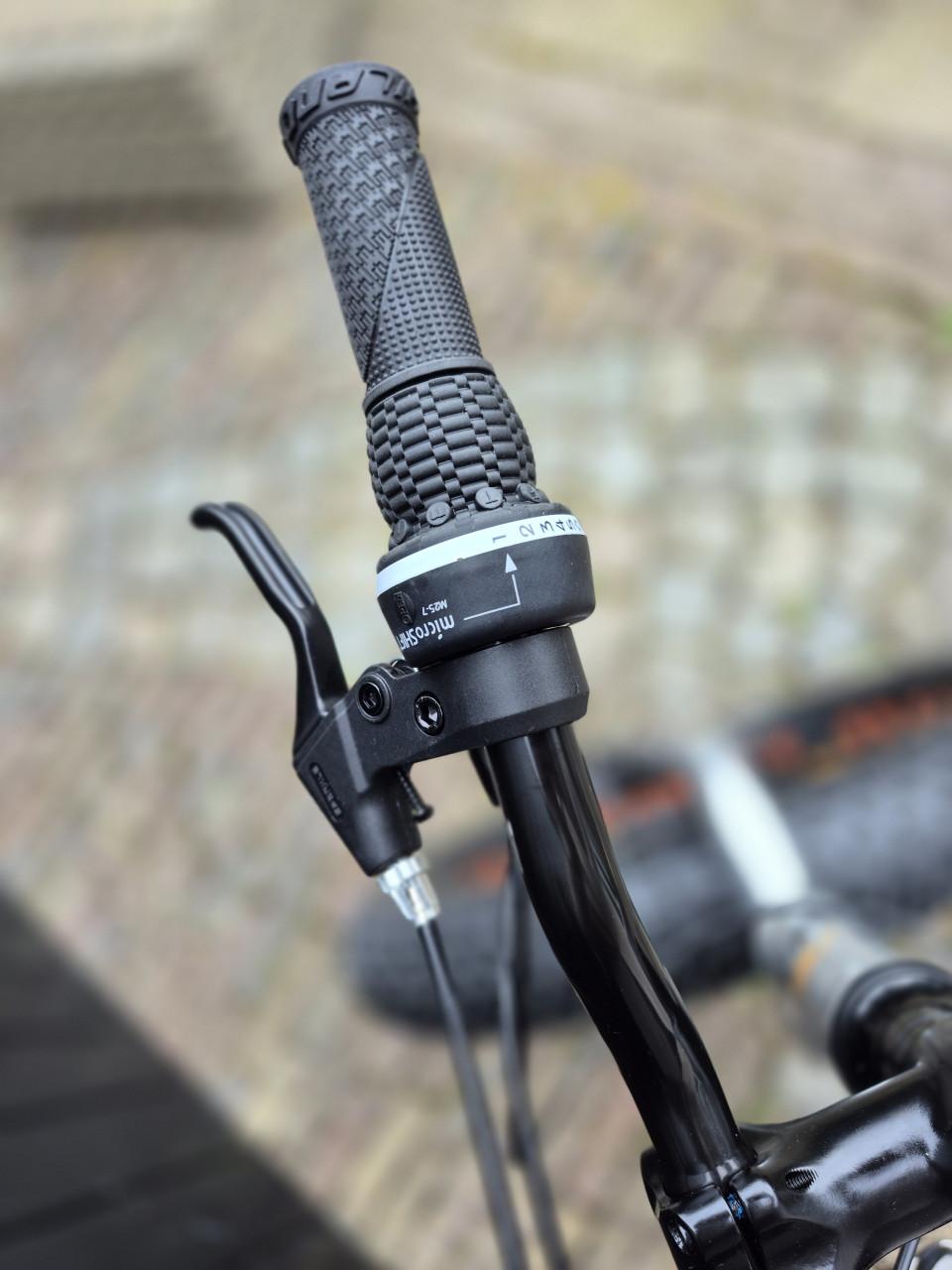 Fiets met dikke banden