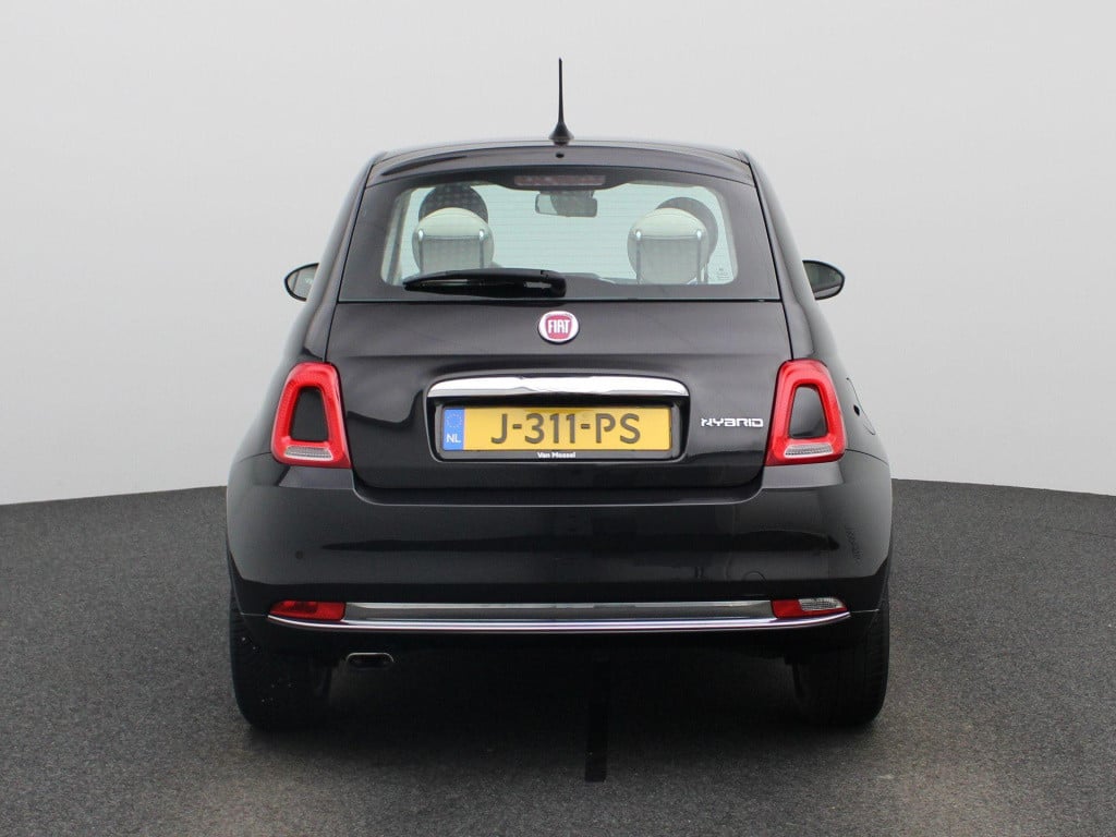 Fiat 500 1.0 hybrid lounge | lmv | parkeer sensoren | bluetooth | dab | air