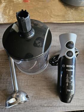 Zgan Bosch Staafmixer ErgoMixx 750 W met 12 snelheden..
