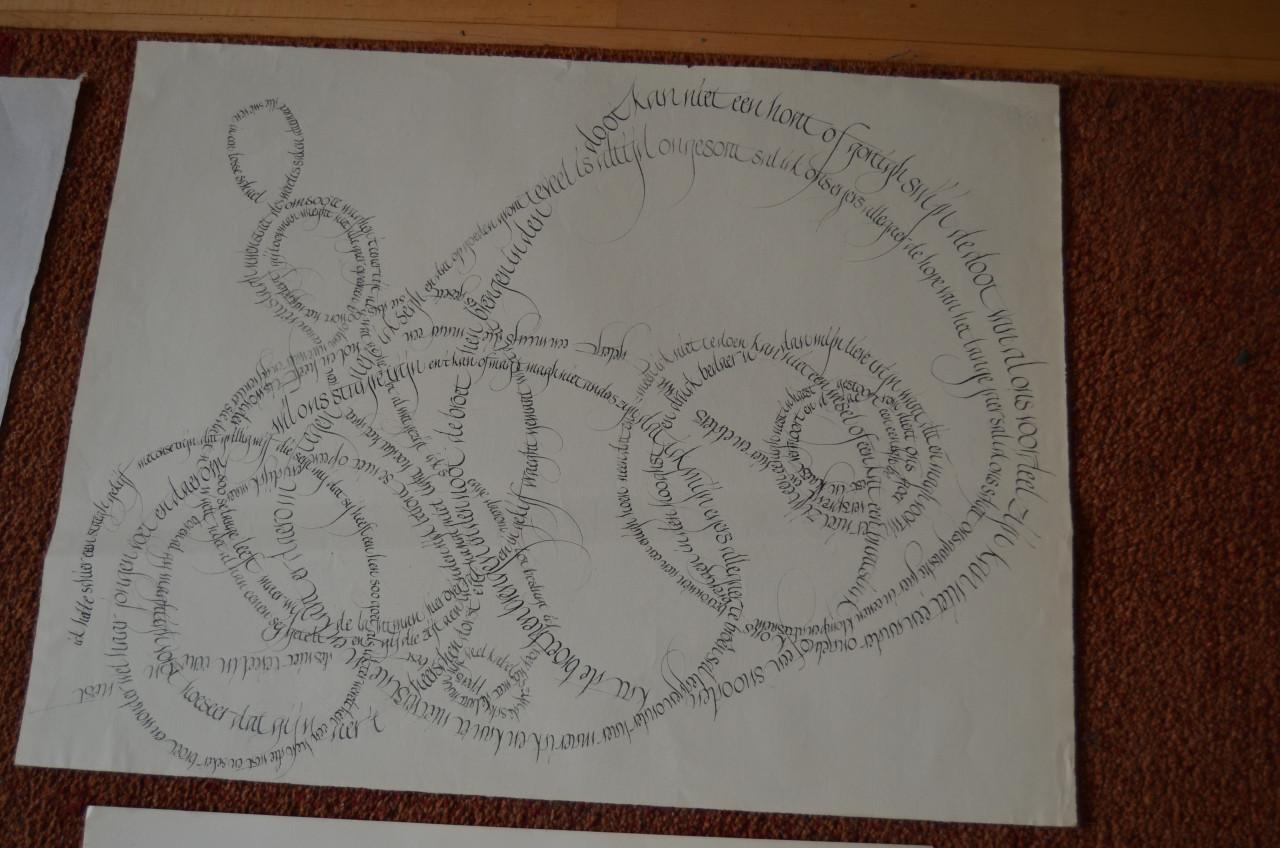 Grafisch werk Gerrit Rietveld Academie jaren '60/'70