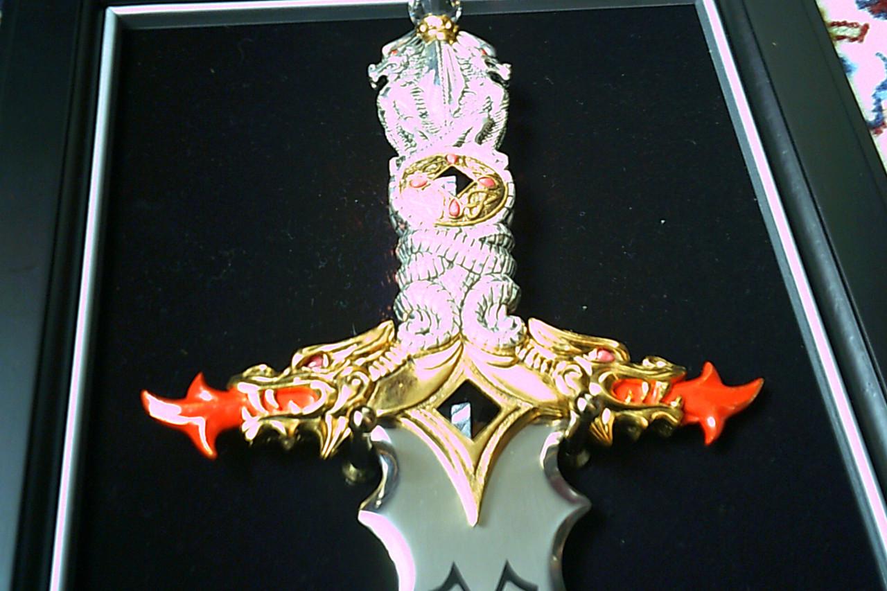 Wandpaneel met losse DOLK - Franklin Mint uitgave ...