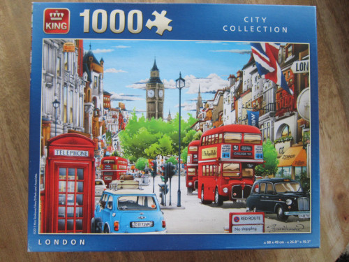 T.e.a.b. King puzzel van 1000 stukjes, London
