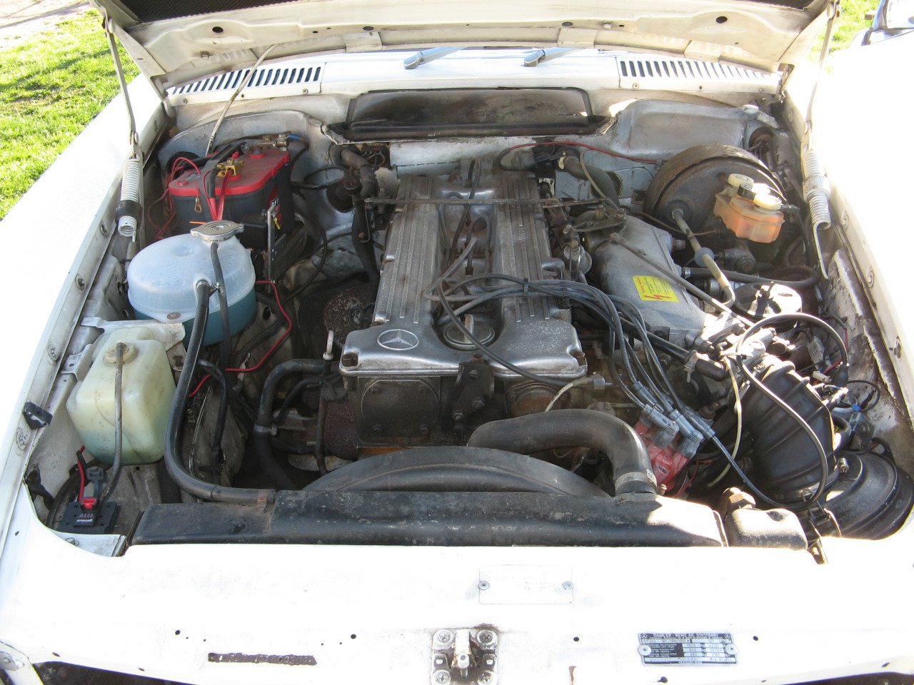 Prachtige Mercedes 280 SL Cabrio injectie