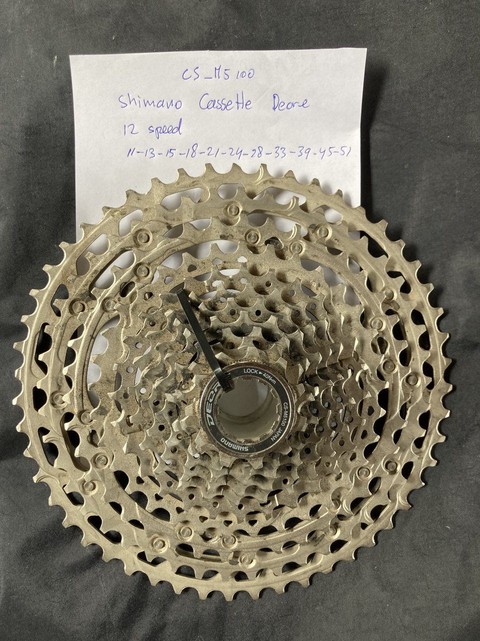 Shimano cassette 11 speed deore