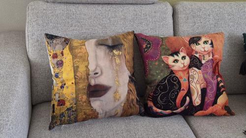 Sierkussens met afbeelding van Gustav Klimt