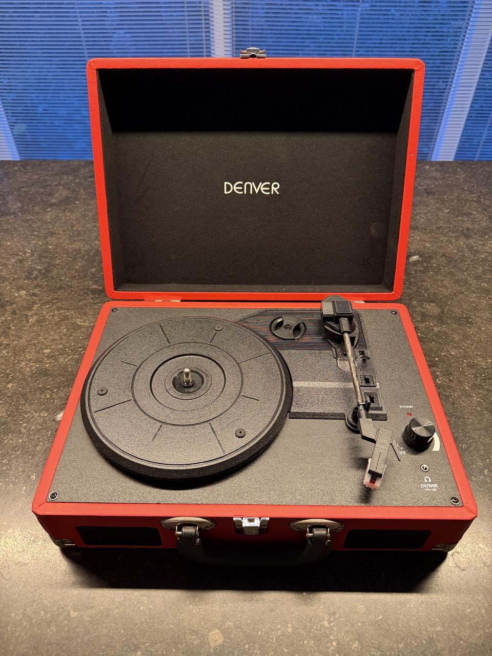 Retro Denver (portable)platenspeler