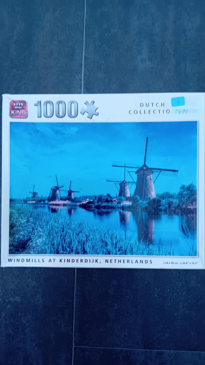 Puzzels van 1000 stukjes