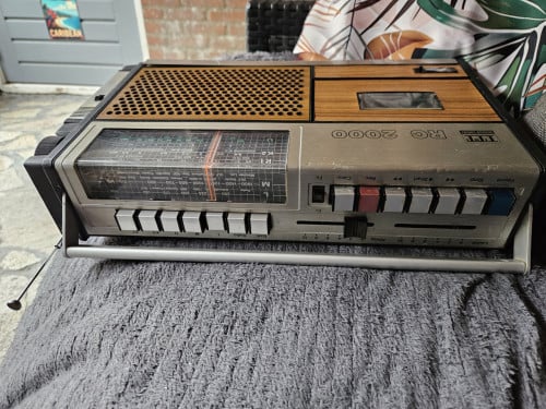 Prachtige ITT schaub-lorenz RC 2000 transistorradio met cassette...