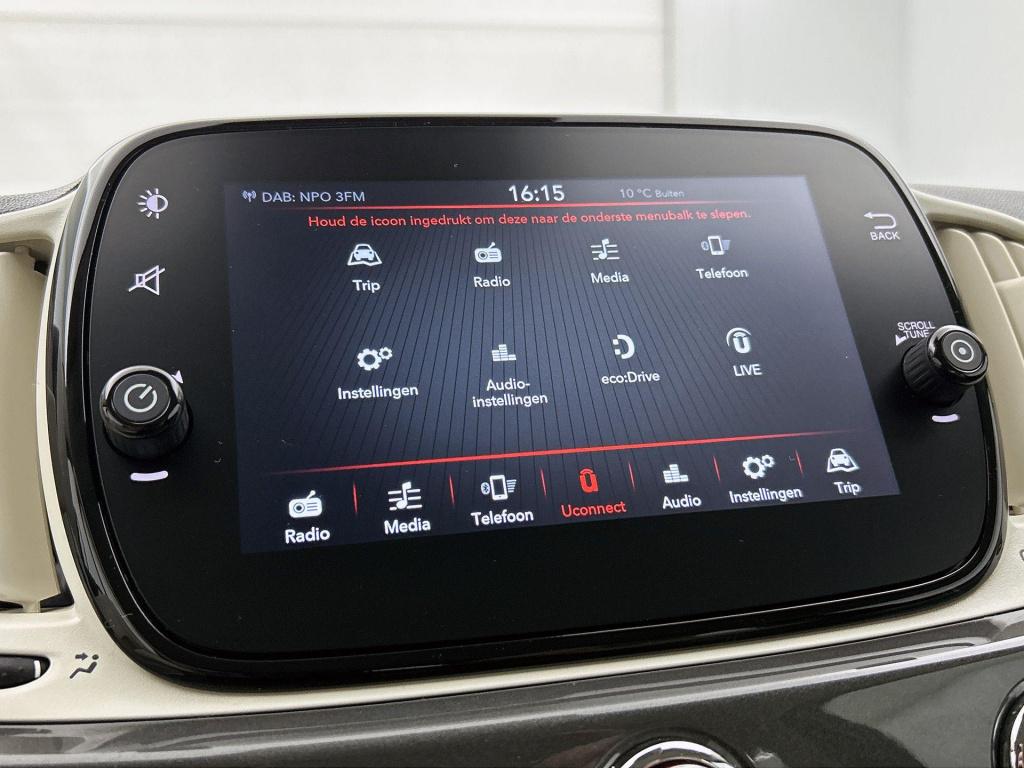 Fiat 500 1.0 hybrid lounge airco | lmv | bluetooth | pdc