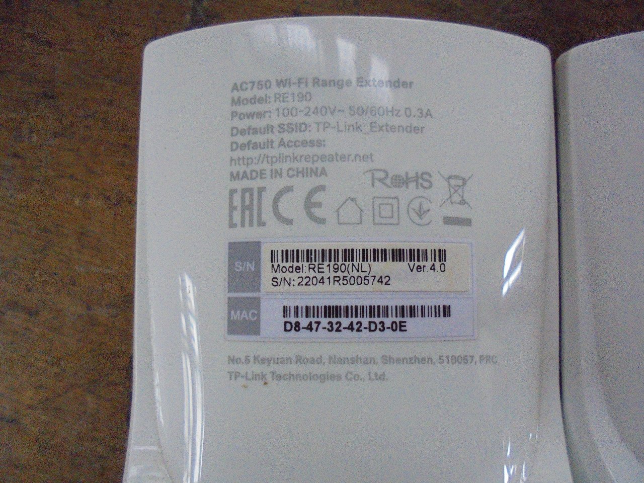 TP-Link AC750 WiFi Versterker