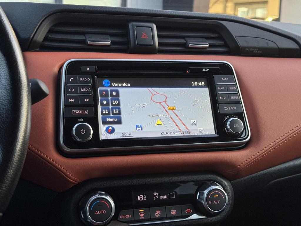 Nissan Micra 0.9 ig-t tekna nl-auto, luxe uitvoering!