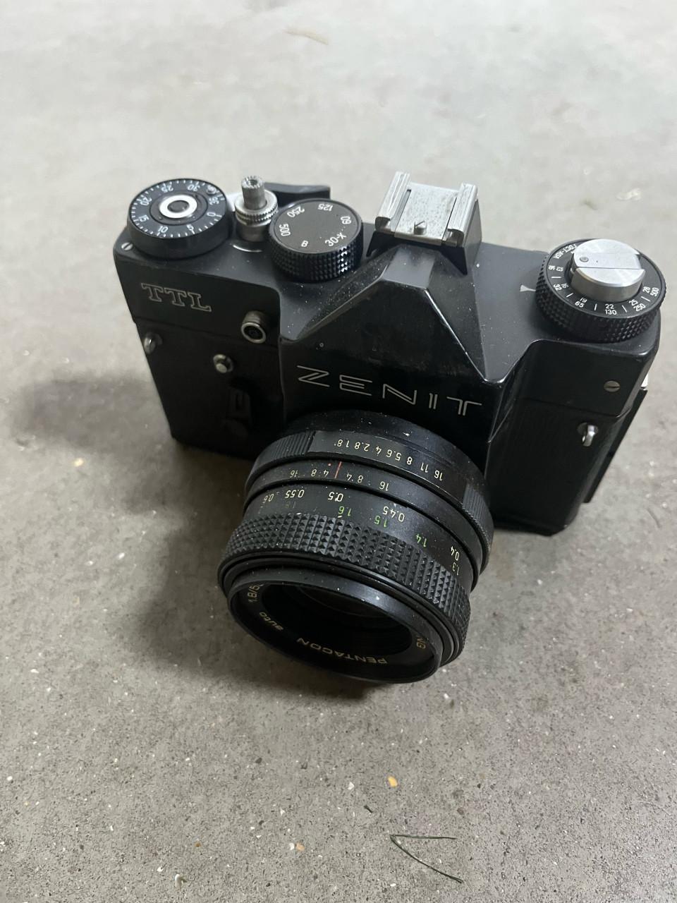 Vintage Zenit TTL spiegelreflexcamera