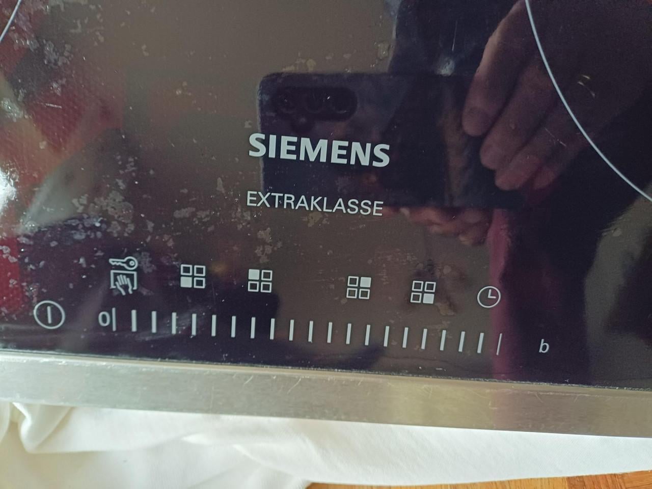 Siemens inductie kookplaat