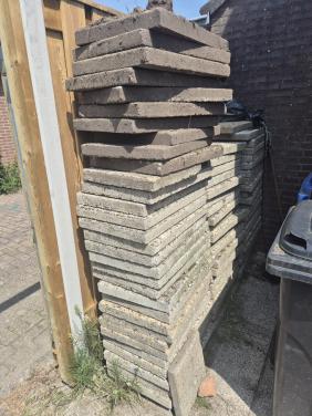 Gratis tegels ophalen