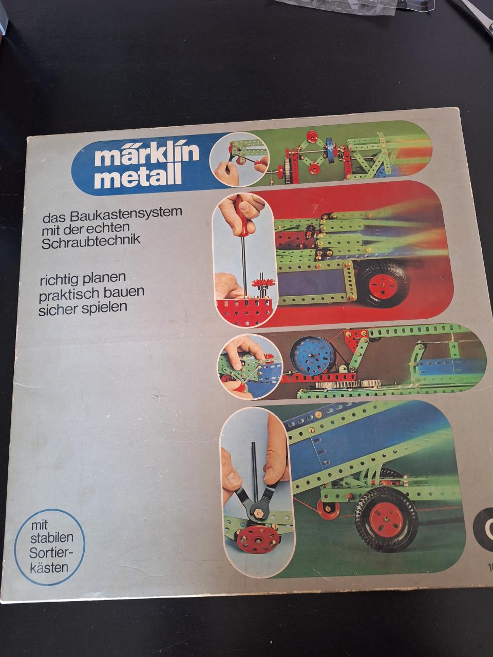 Bouwsysteem metaal. Marklin metall. Retro