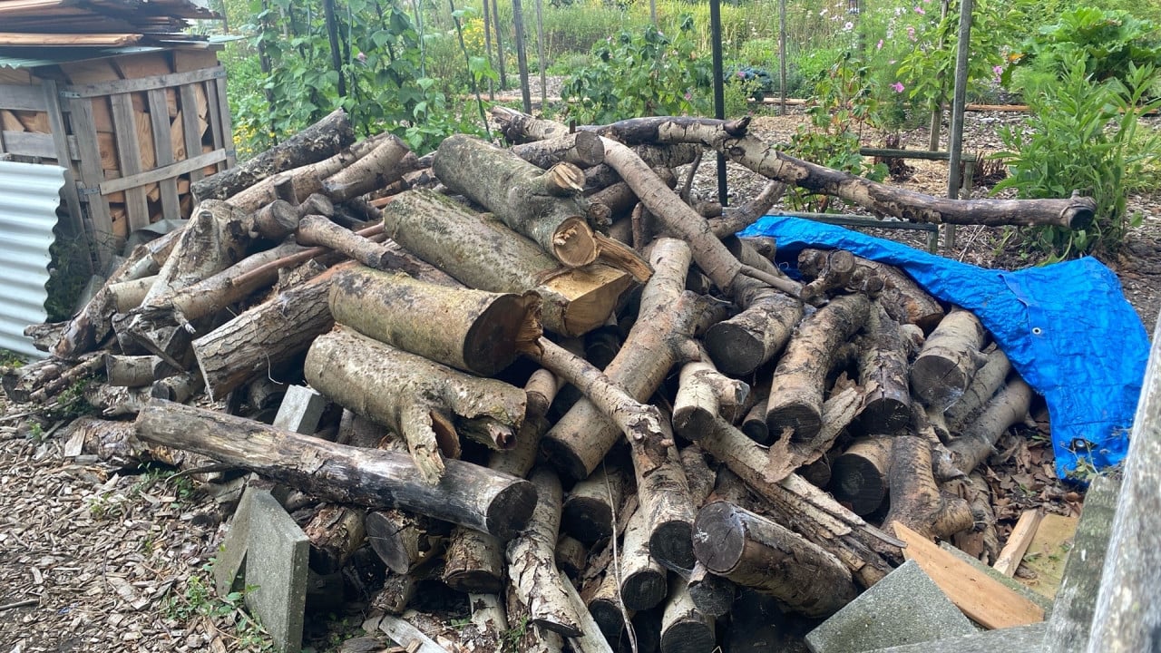 Kachel hout /haardhot