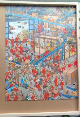 JVH puzzel - 950 st.- Het Postkantoor (International Parcels) - Zoals nieuw