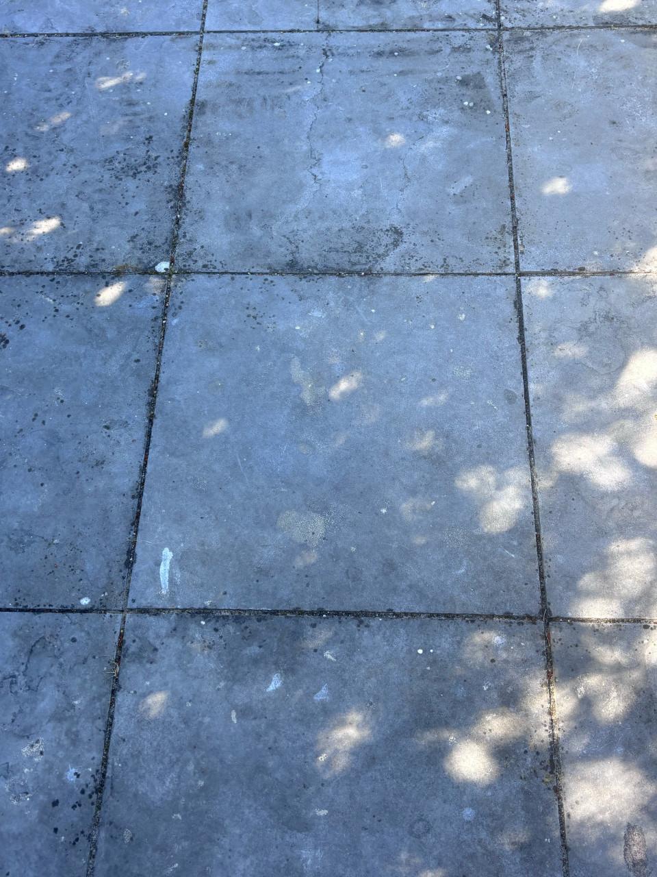 Hardsteen tegels 60x60x3 Grijs.