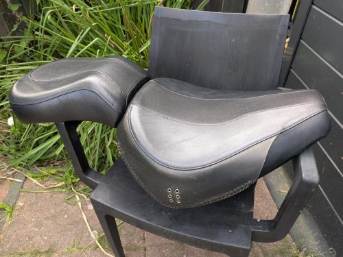 Zadel Buddyseat Harley Davidson Fat Boy.