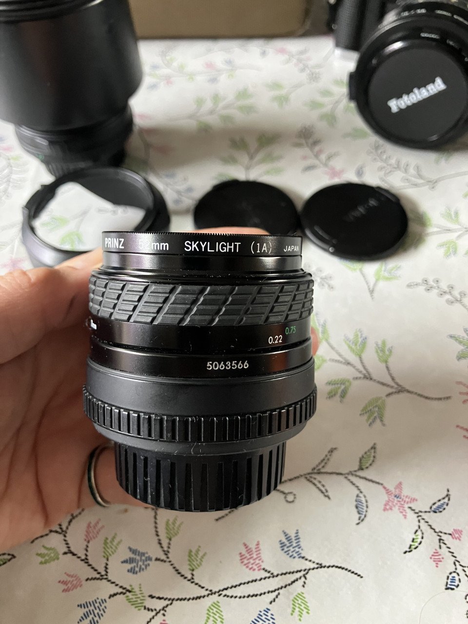 Minolta camera met originele tas en 2 lenzen