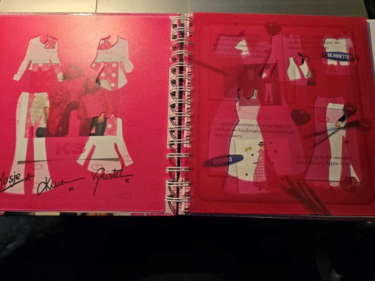 K3 Sterrenstyling-boek. Van de originele bezetting.