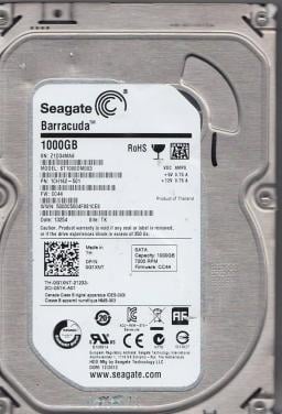 Seagate Harde Schijf intern 3.5 Barracuda 1TB 7200.14 64 MB