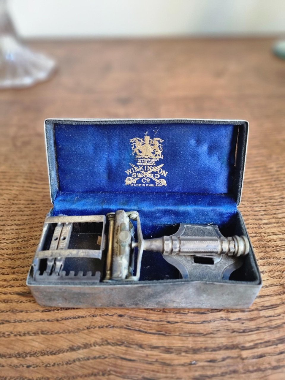 Antiek scheermes set Wilkinson