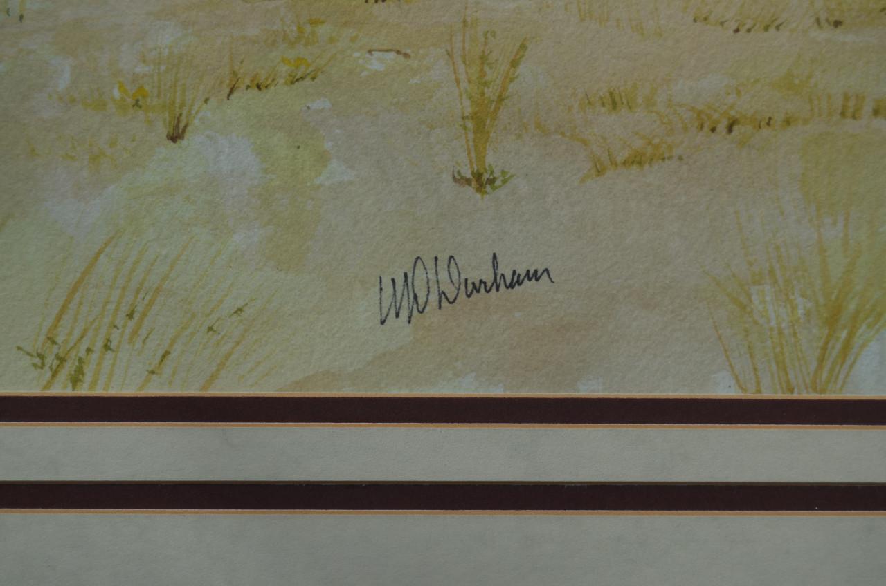 Aqua 'Huizen bij Riyaad' Saudi Arabië W. D. Durham