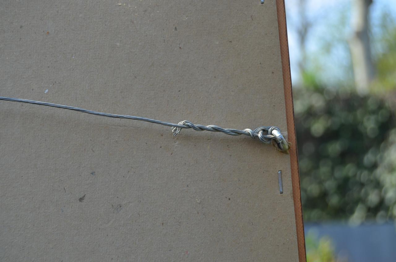 Groot borduurwerk Jachttafereel 1881 ipst