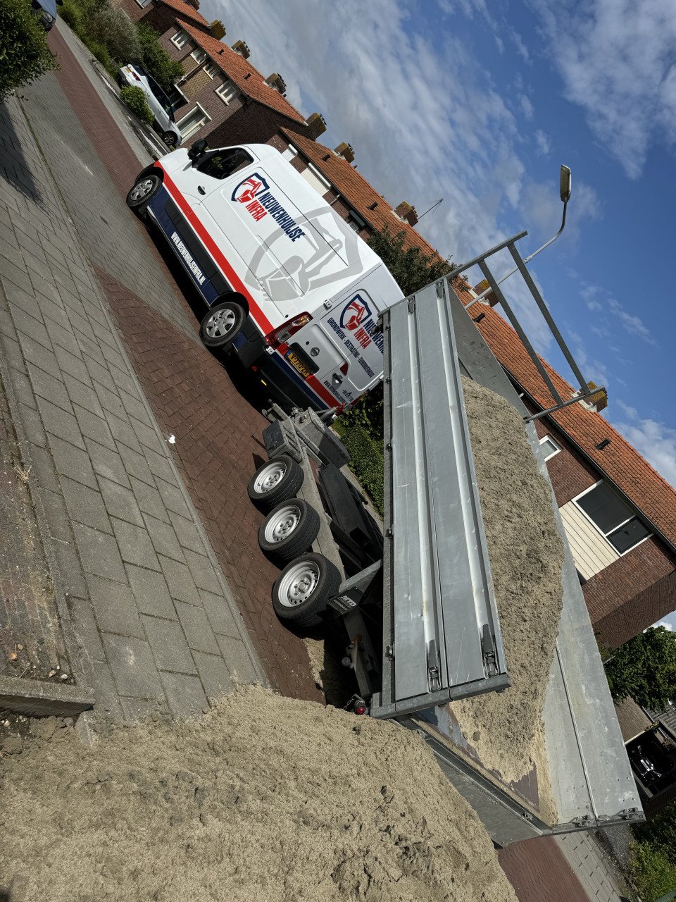Vandaag zand nodig? Wij leveren in het weekend!