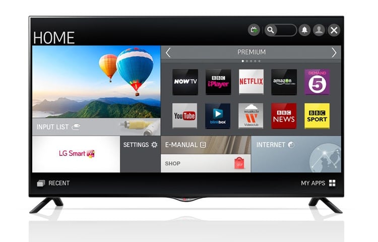 Luxe 42" inch 107 grote LG 4K UHD 100Hz 3D Smart  LED TV