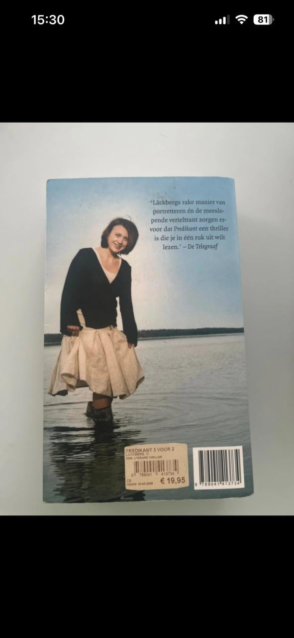 Camilla Lackberg – Predikant