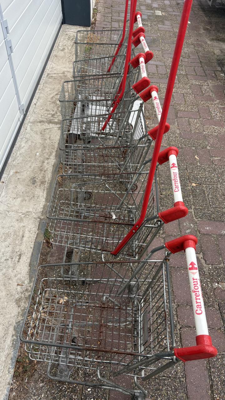 Kinderwagens supermarkt