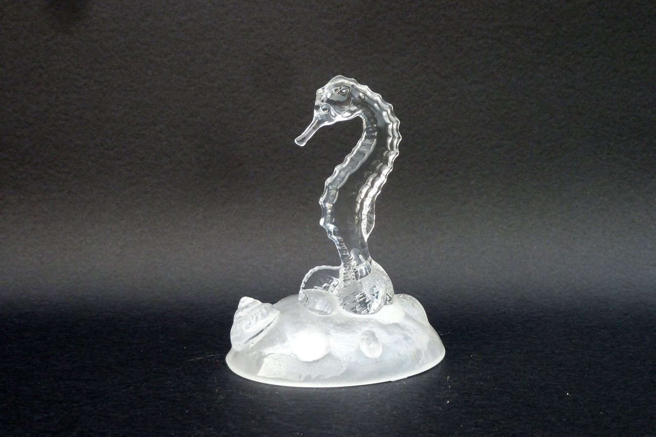 Cristal d' Arques - Kristallen beeldjes Zeedieren en Paarden