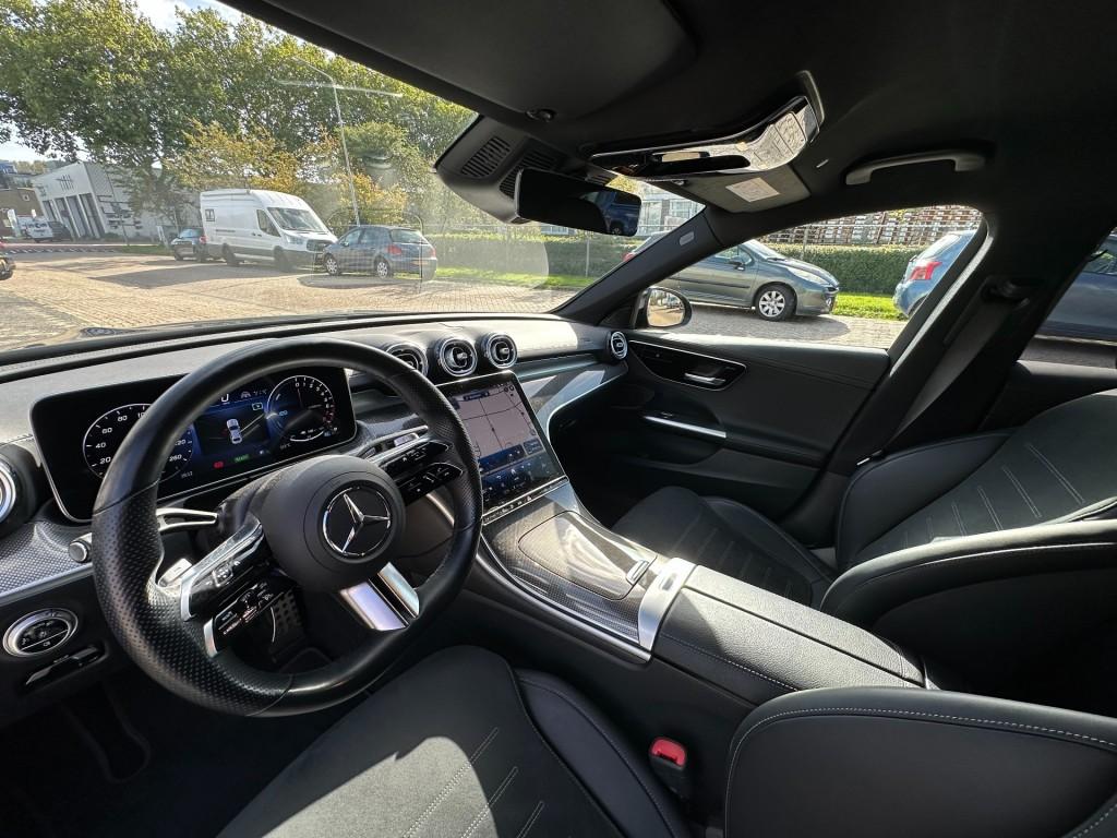Mercedes-Benz C-Klasse 300e amg line trekhaak camera led stoelverwarming
