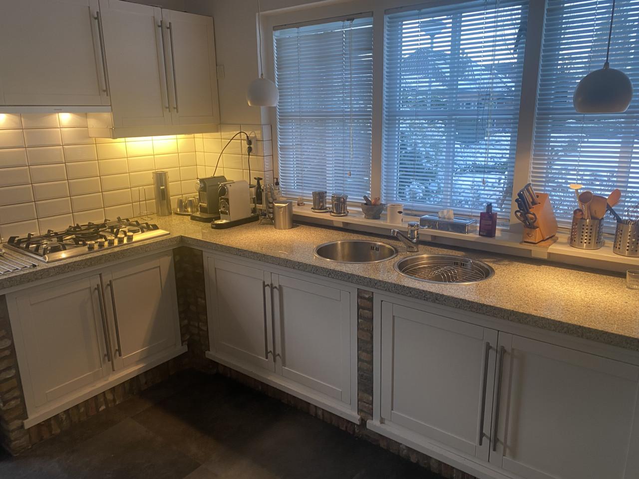 Mooi granieten aanrechtblad