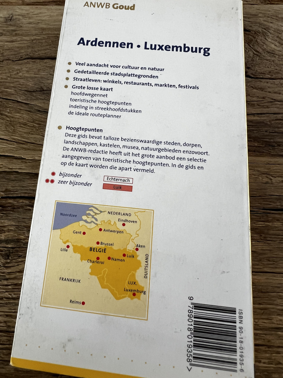 Ardennen Luxemburg anwb goud