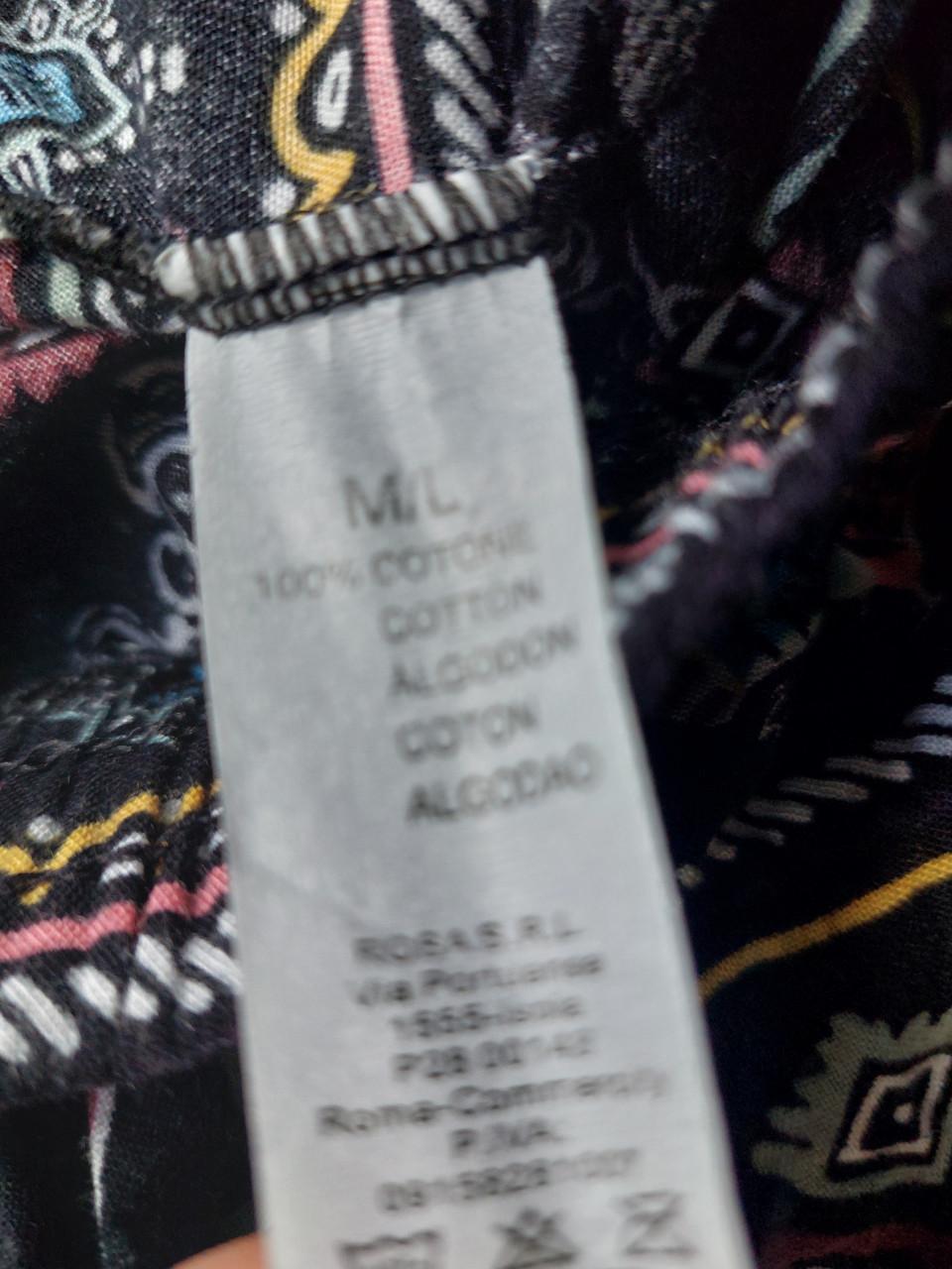 Nieuw zwart korte damesbroek mt M met franjes