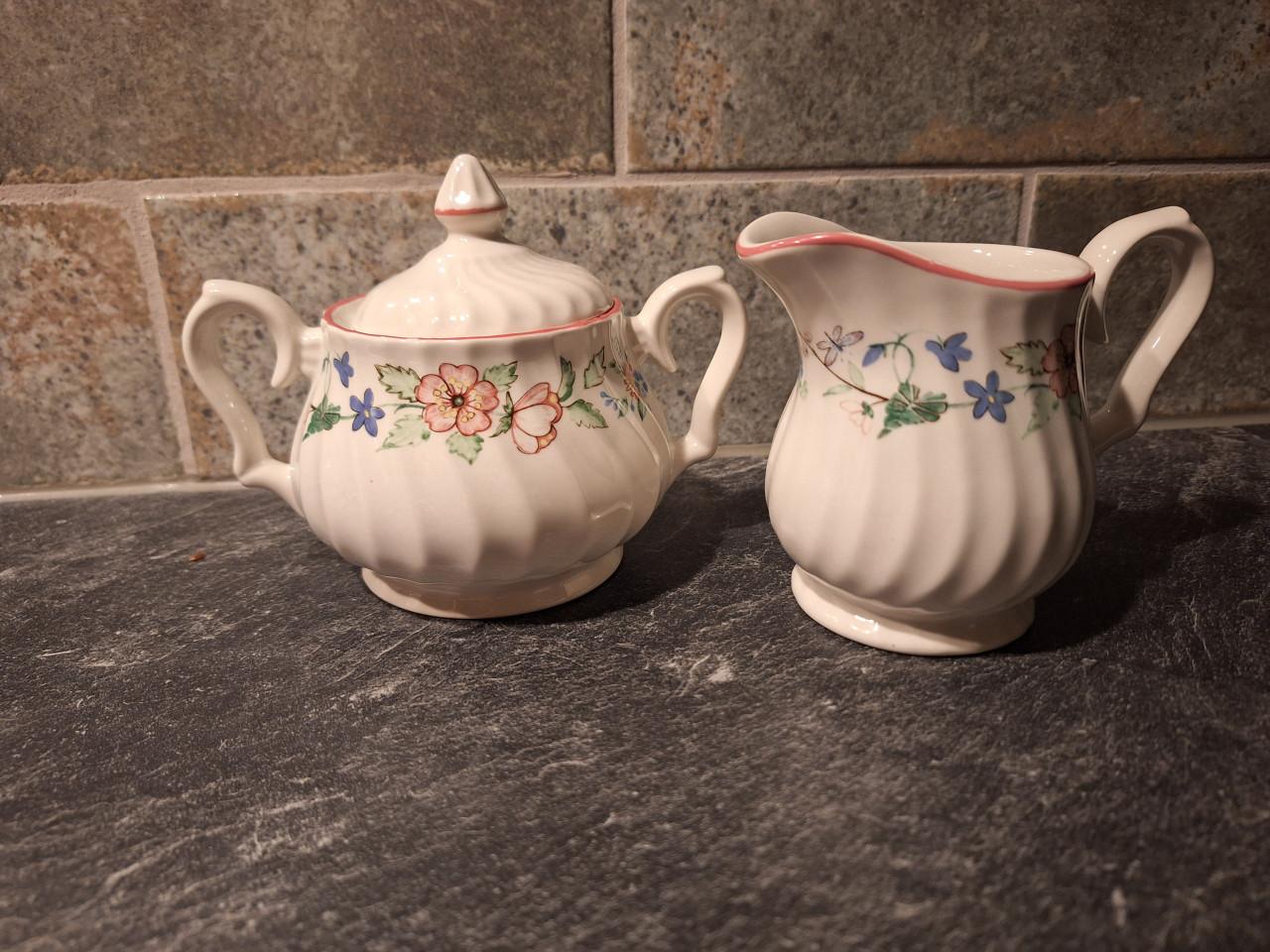 Servies Wood & Sons (compleet) Spring Fields by Jenny Rhodes