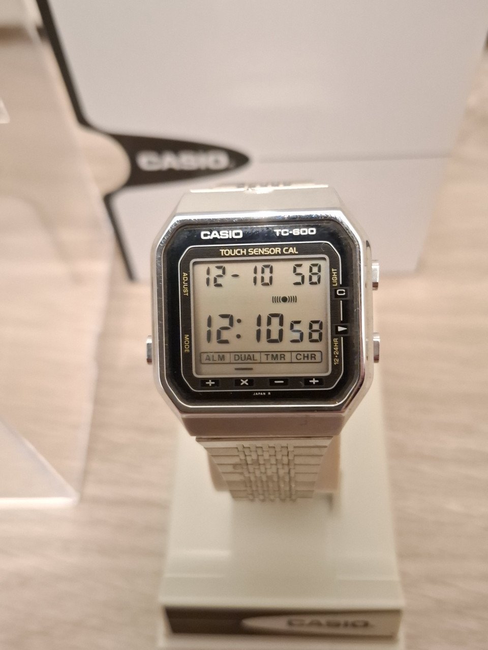 Casio TC-600 vintage horloge