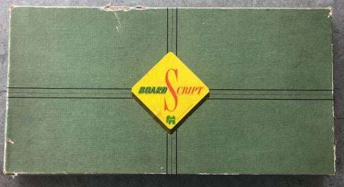 Board Script (scrabble)