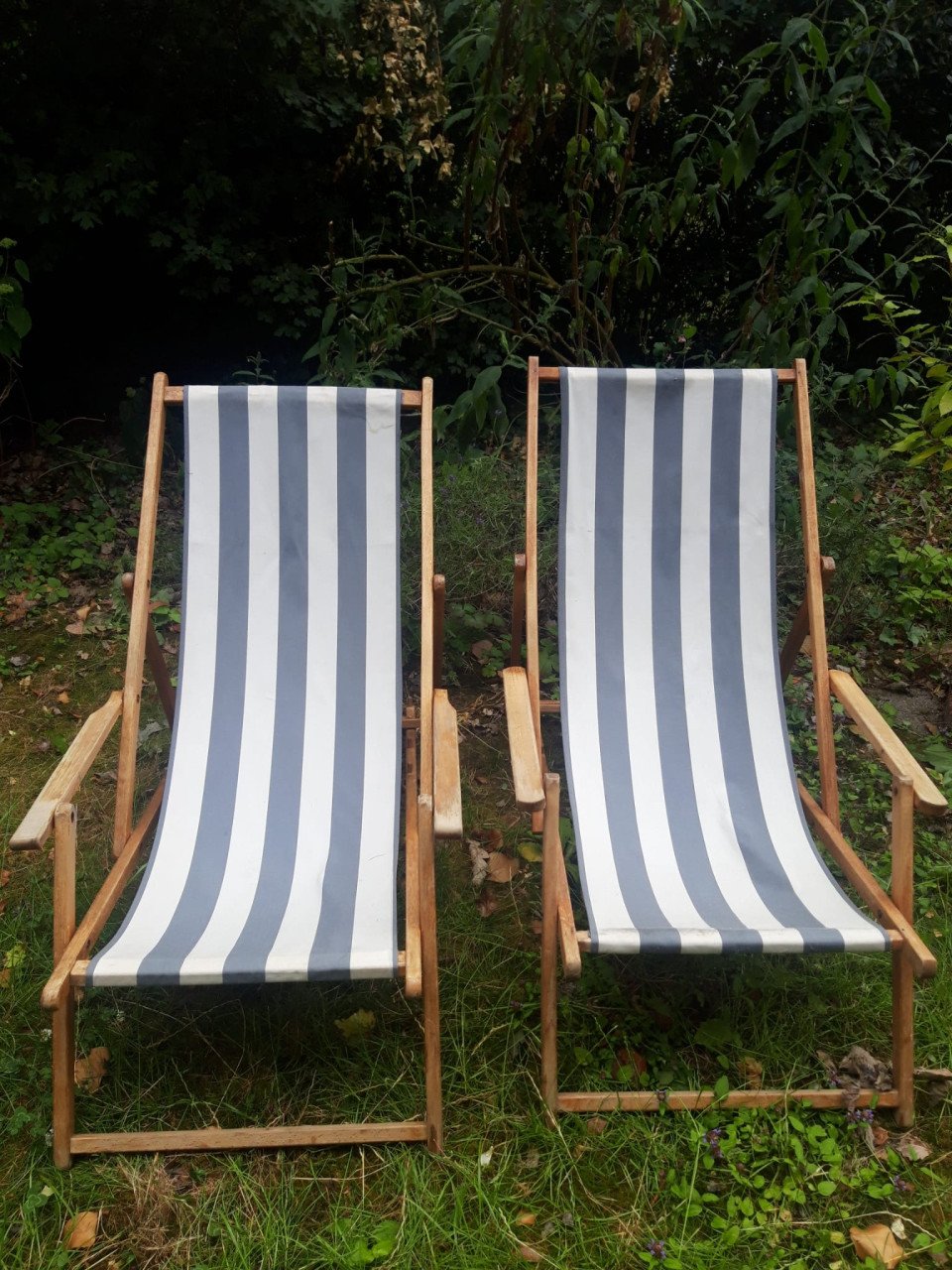 Vintage strandstoelen