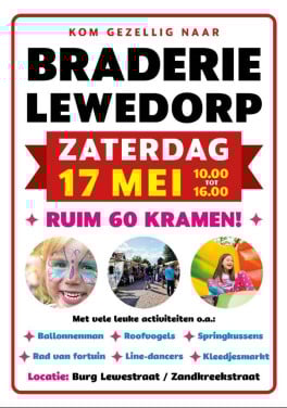 Braderie Lewedorp 17 mei
