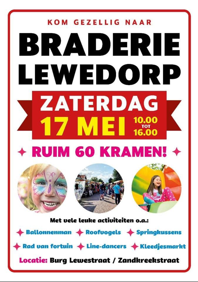 Braderie Lewedorp 17 mei