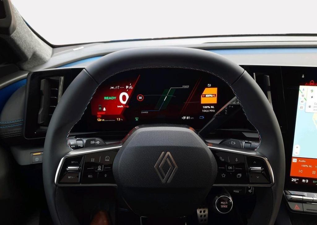 Renault Scenic e-tech ev87 long range esprit alpine - zwarte vloerbekleding