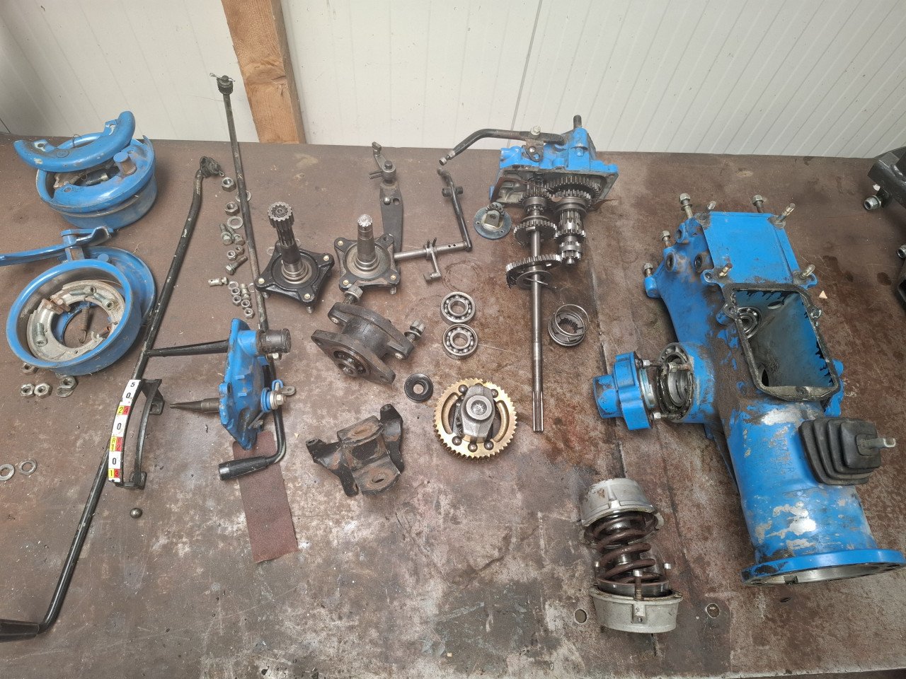 BCS 735 diverse onderdelen