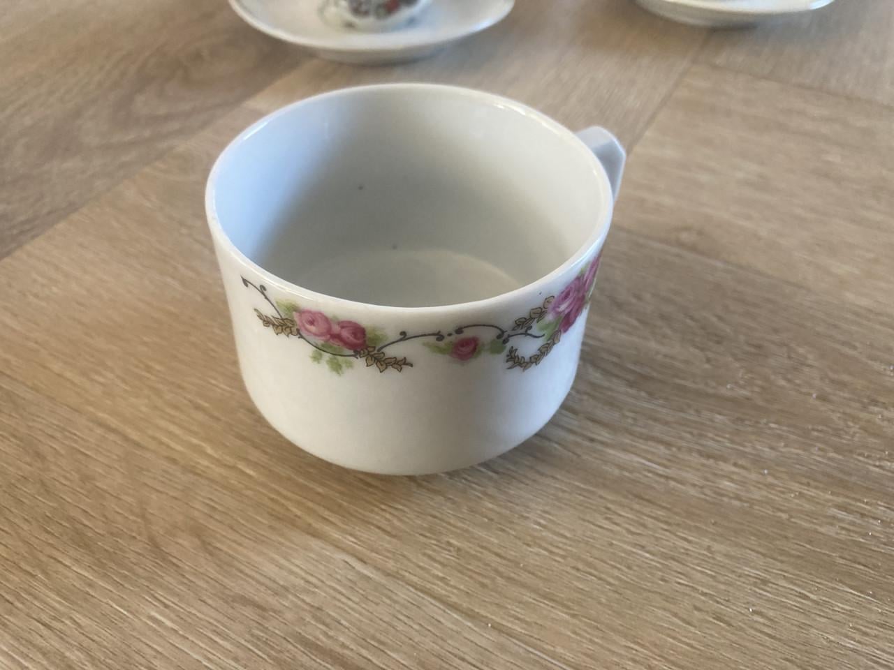 Setje porcelein diversen