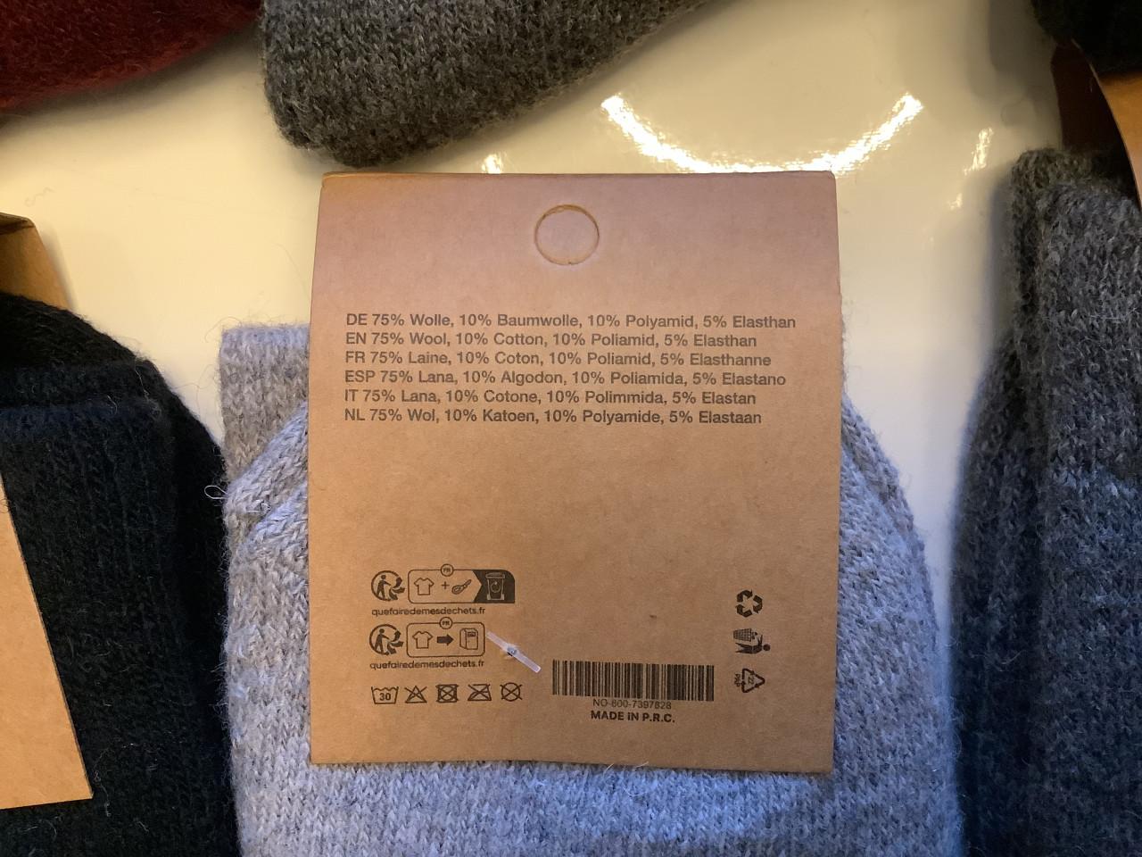 Partij heerlijk warme wollen sokken. ( partij 27)